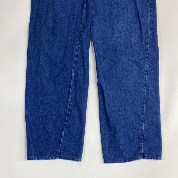 Vintage No Man's Hand High Waisted Straight Leg Jeans Size 13 26x32 80s - Picture 4 of 14